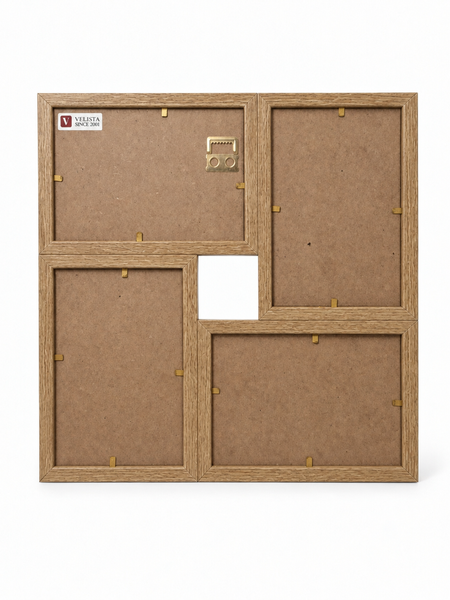 Мультирамка деревинна MDF на 4 фото 15W-3206-11v, 4x10x15 101703 фото