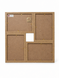 Мультирамка деревинна MDF на 4 фото 15W-3206-11v, 4x10x15 101703 фото 4