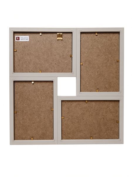 Мультирамка деревинна MDF на 4 фото 15W-49697v, 4x10x15 101705 фото